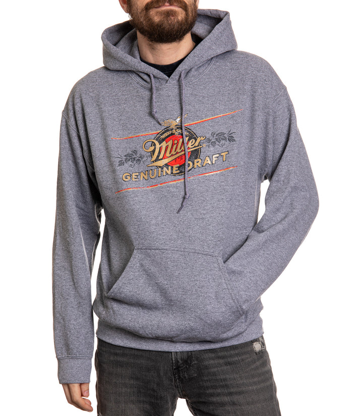 Miller Genuine Draft Label Pullover Hoodie