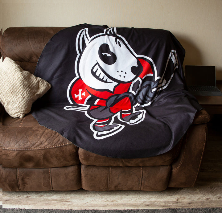 Niagara IceDogs Throw Blanket