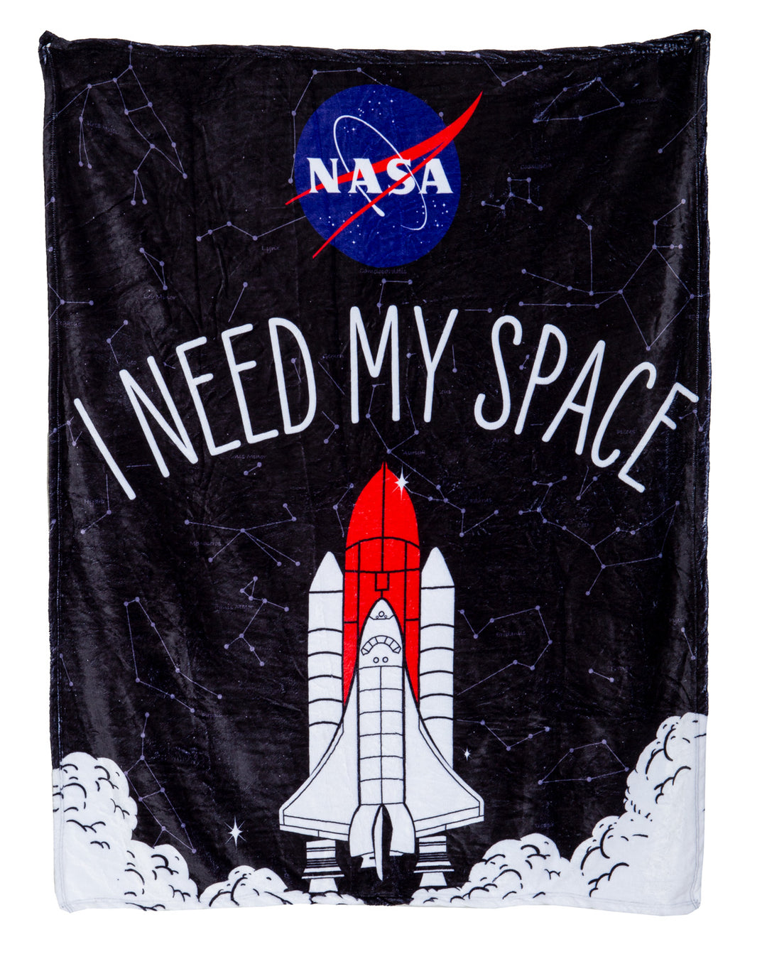 NASA I Need My Space Plush Throw.