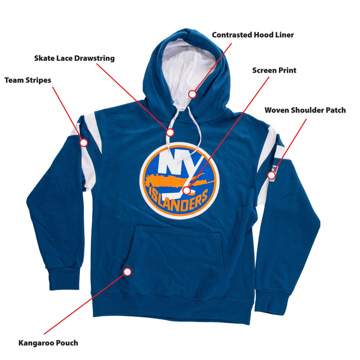 New York Islanders Varsity Retro Style Hoodie