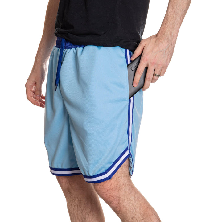 Winnipeg Jets Men's 2 Tone Air Mesh Shorts Lined with Pockets