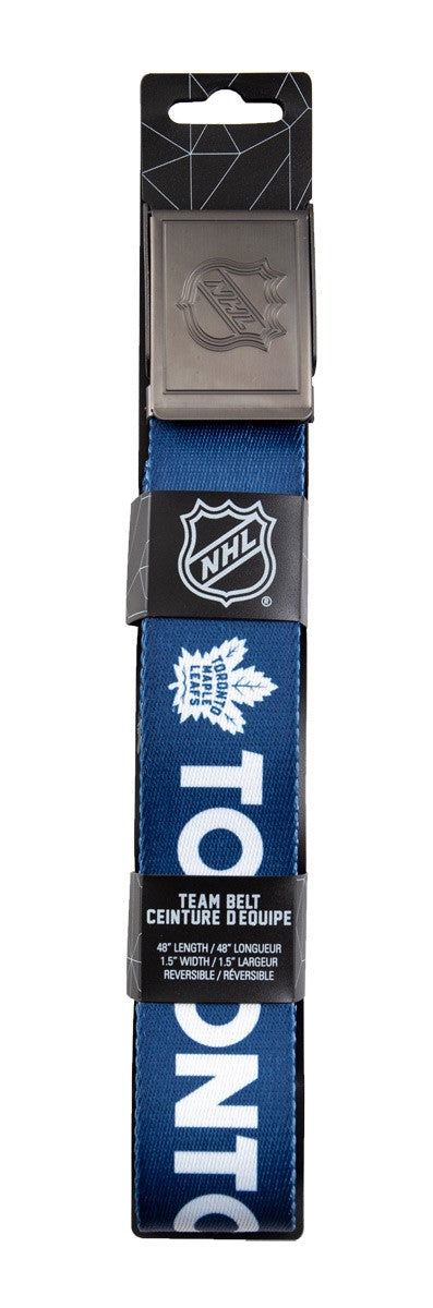 Toronto Maple Leafs Adjustable Woven Belt in Package
