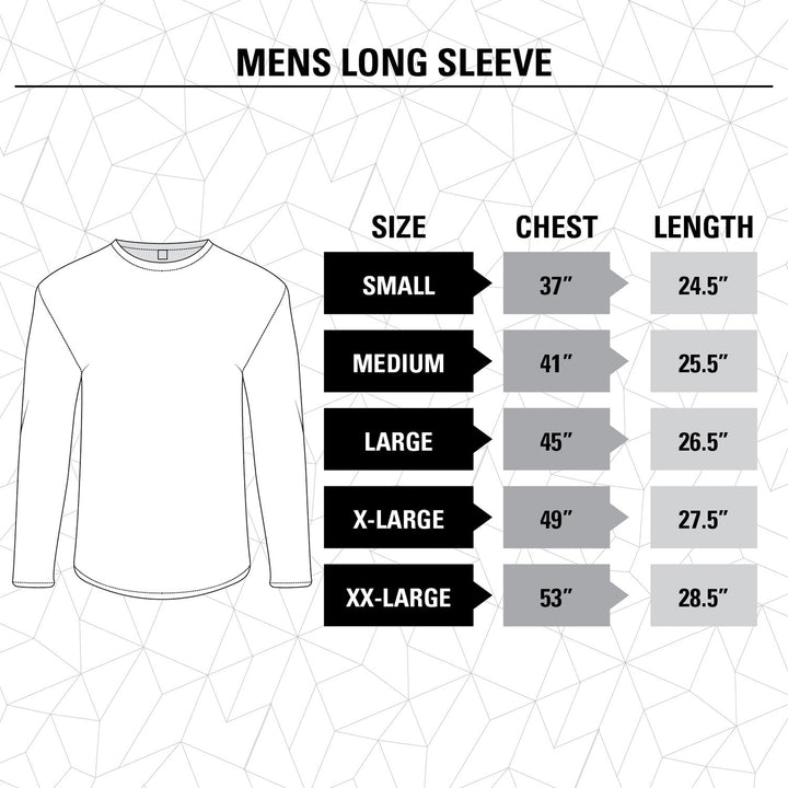 Columbus Blue Jackets Loose Fit Long Sleeve Rashguard Size Guide.