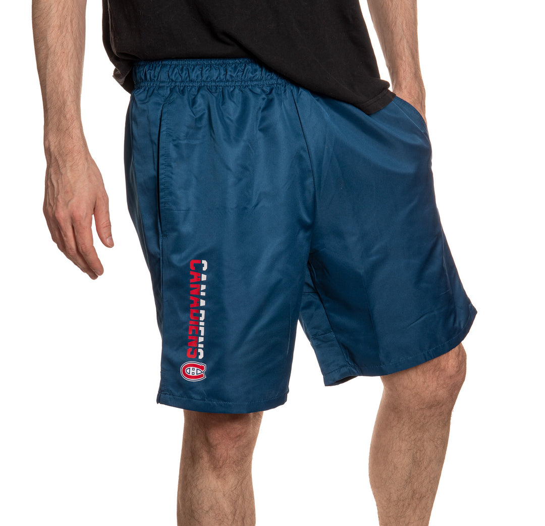 Montreal Canadiens Quick Dry Shorts Front View