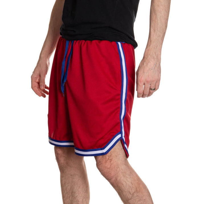 Montreal Canadiens Men's 2 Tone Air Mesh Shorts Lined with Pockets