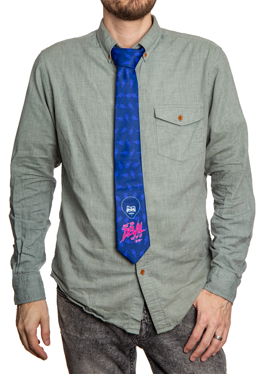 Bob Ross Necktie - Beat The Devil Out of It