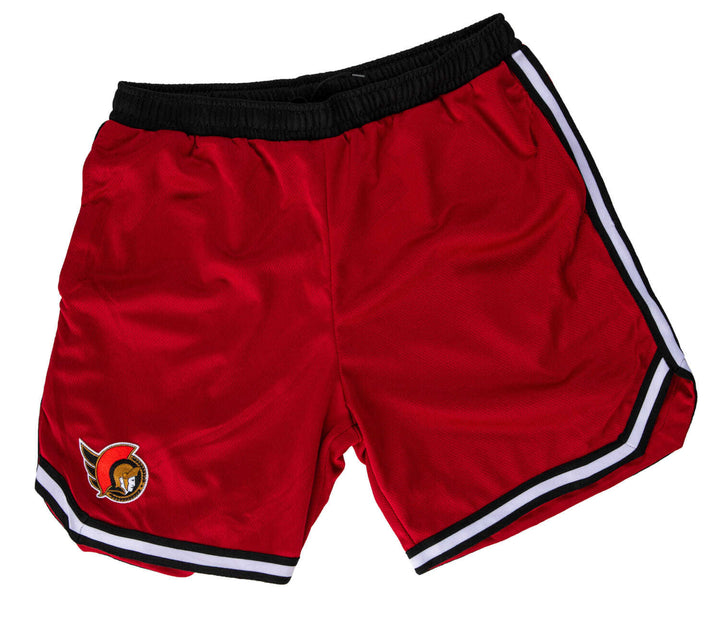 Ottawa Senators Men's 2 Tone Air Mesh Shorts Lined with Pockets