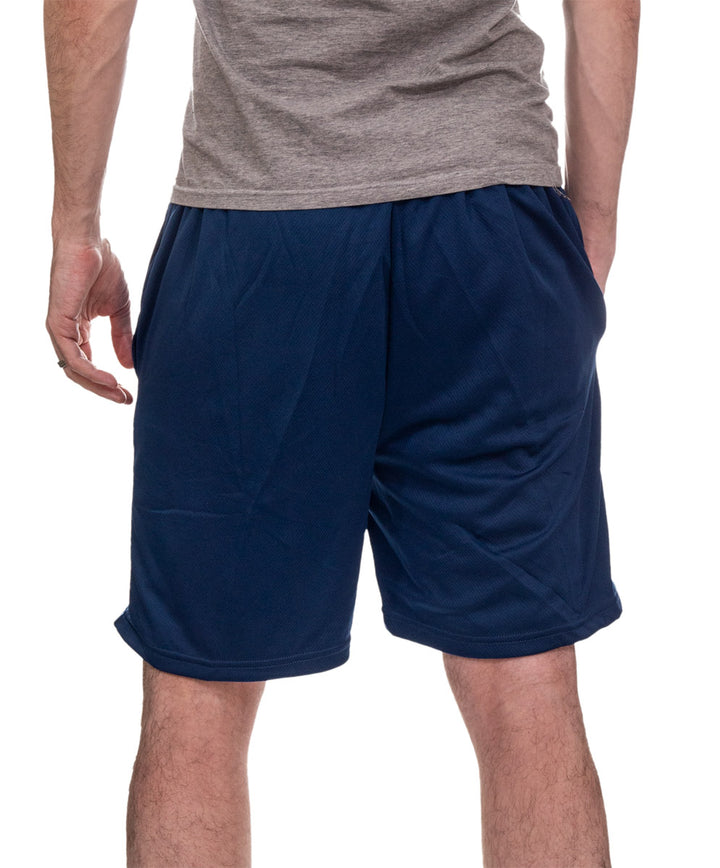 NHL Mens Air Mesh Shorts-Toronto Maple Leafs Back