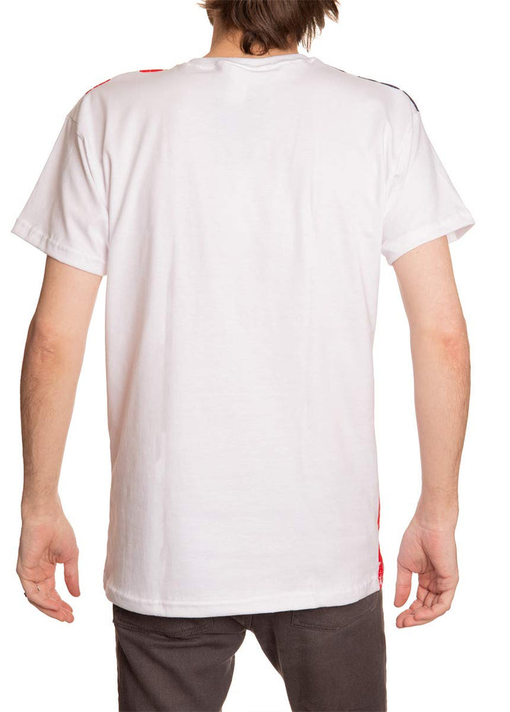 Distressed USA Flag T-Shirt Back View