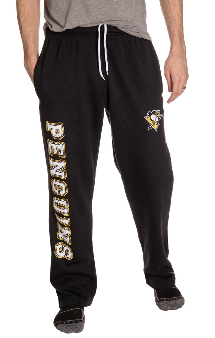 Pittsburgh Penguins Premium Fleece Sweatpants Front View