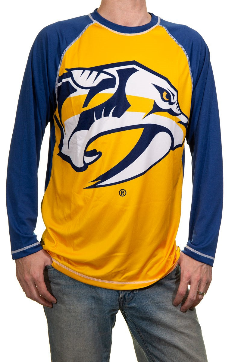 Nashville predators long sleeve hot sale shirt