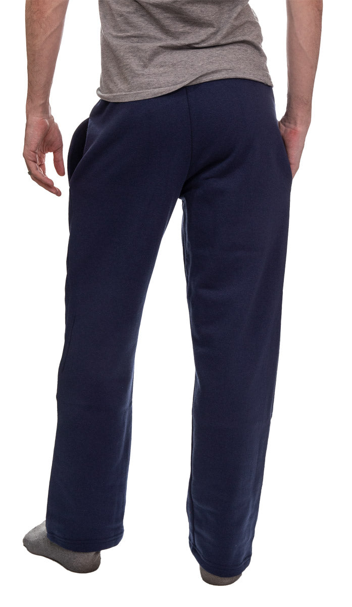 Back side of the Toronto Maple Leafs sweatpants. No graphics on back side.