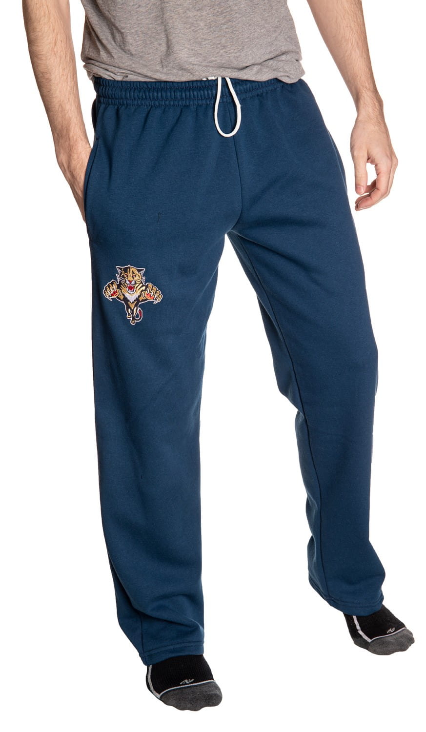 Florida Panthers Blue Sweatpants Front View