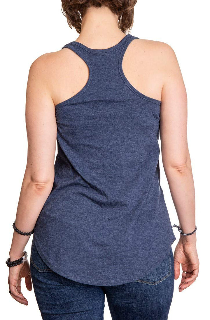 St. Louis Blues Distressed Flowy Tank Top for Women