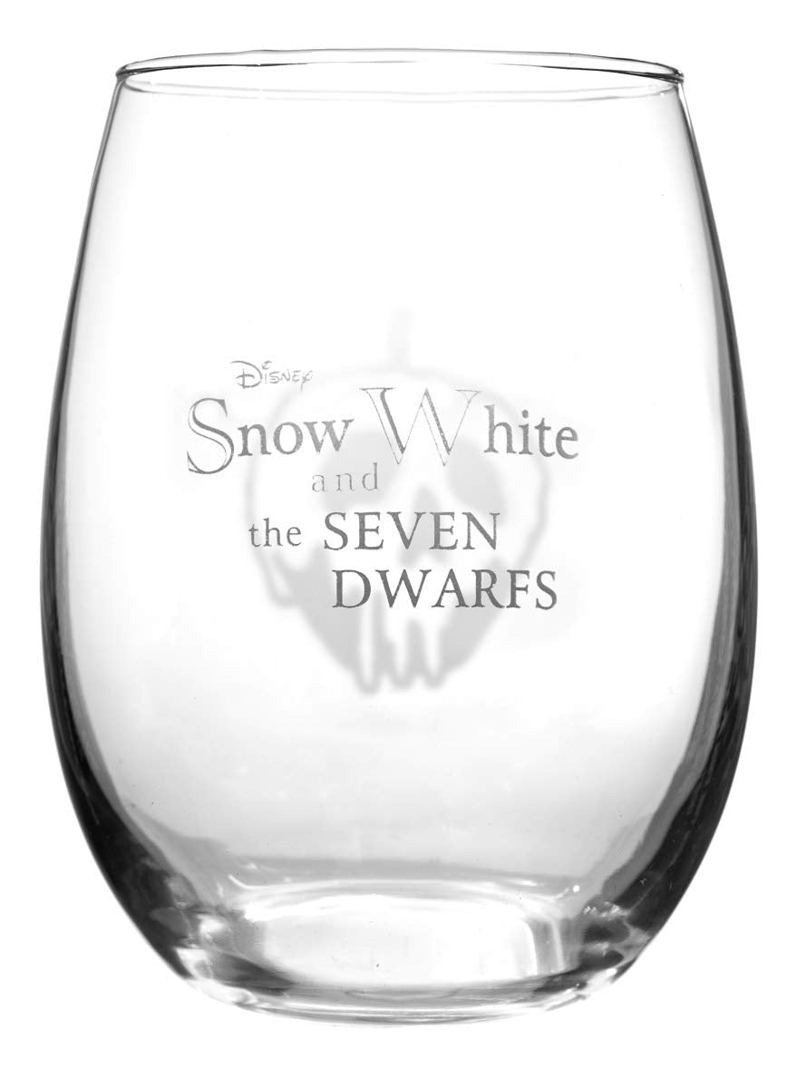 Disney Collectible Stemless Glass Set- Snow White