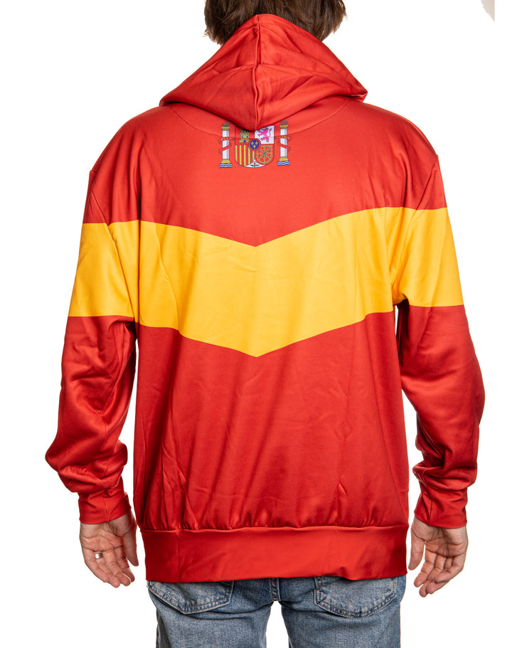 Spain World Soccer Sublimated Hooded Sweatshirt