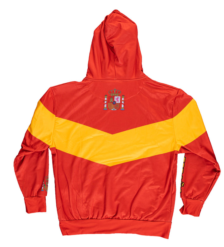 Spain World Soccer Sublimated Hooded Sweatshirt
