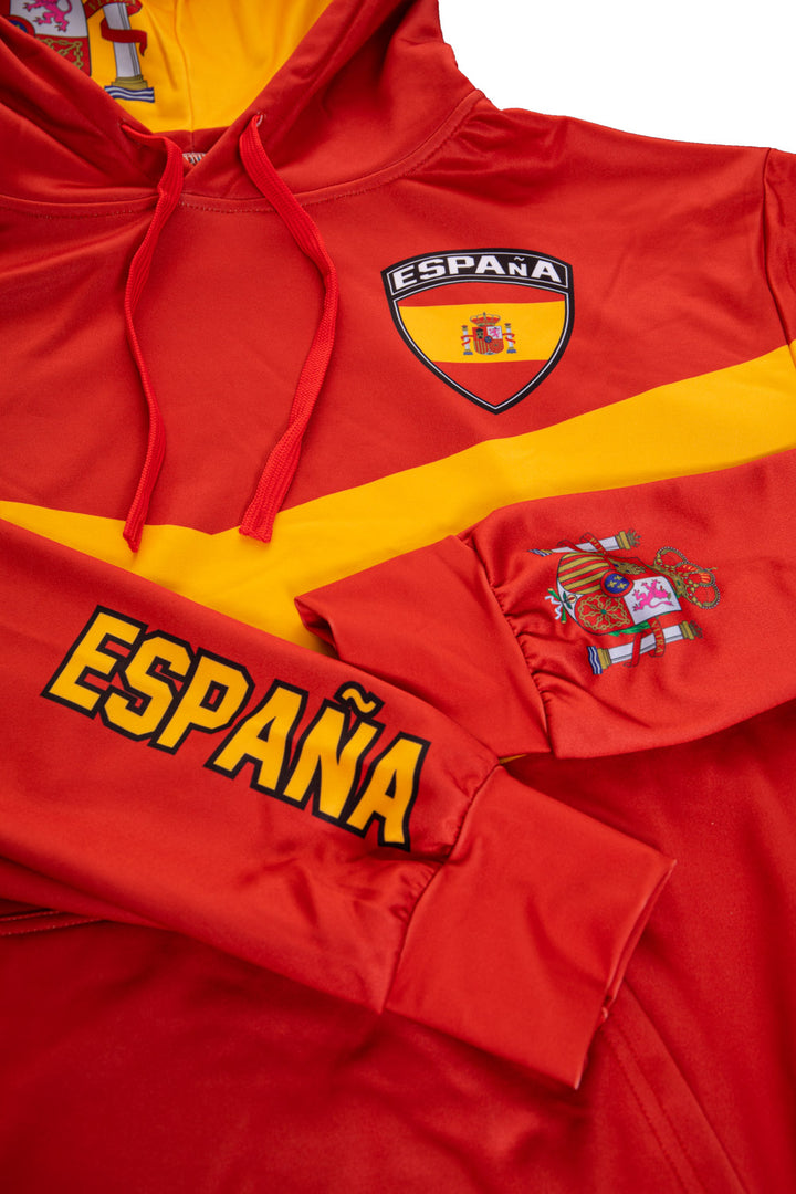 Spain World Soccer Sublimated Hooded Sweatshirt