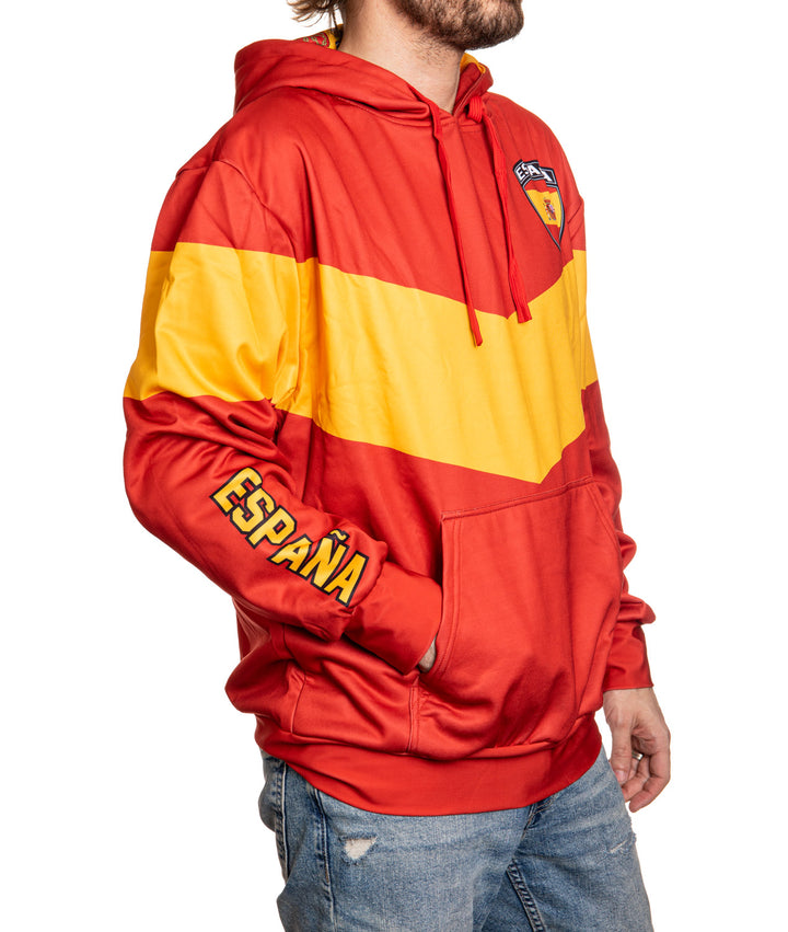 Spain World Soccer Sublimated Hooded Sweatshirt