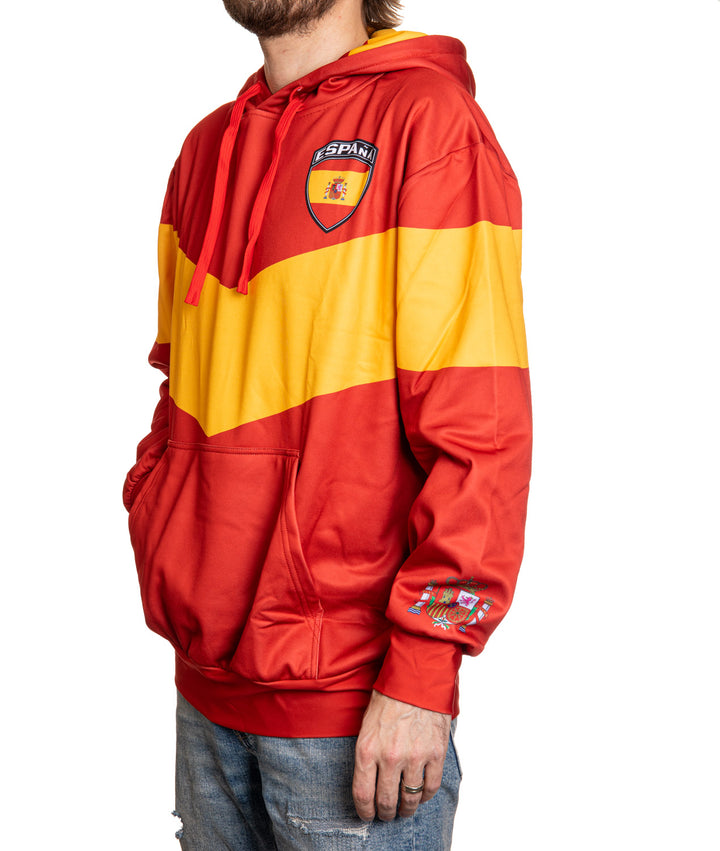 Spain World Soccer Sublimated Hooded Sweatshirt