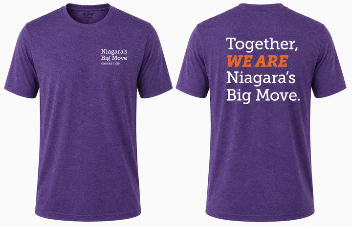 Niagara's Big Move 'Together, We Are Niagara's Big Move' Cotton T-Shirt