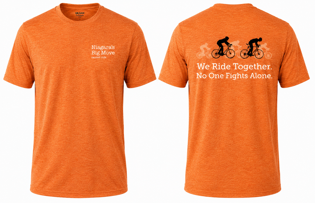 Niagara's Big Move 'We Ride Together. No One Fights Alone.' Cotton T-Shirt