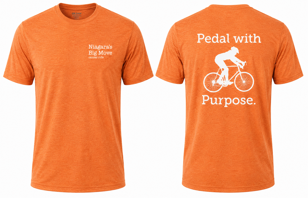 Niagara's Big Move 'Pedal With Purpose' Cotton T-Shirt