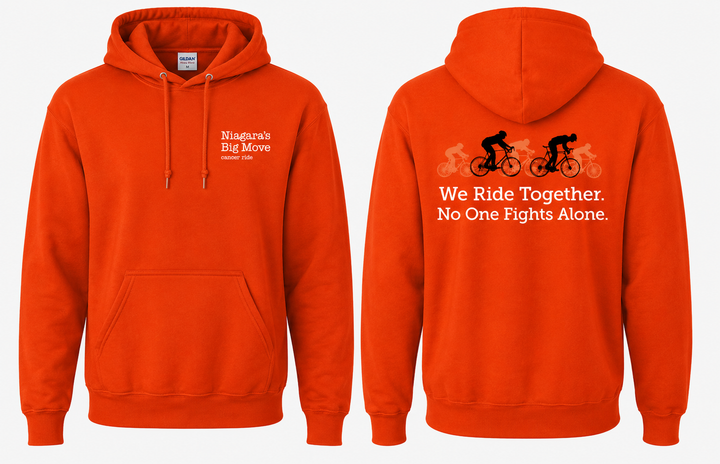 Niagara's Big Move 'We Ride Together. No One Fights Alone.' Cotton Hoodie