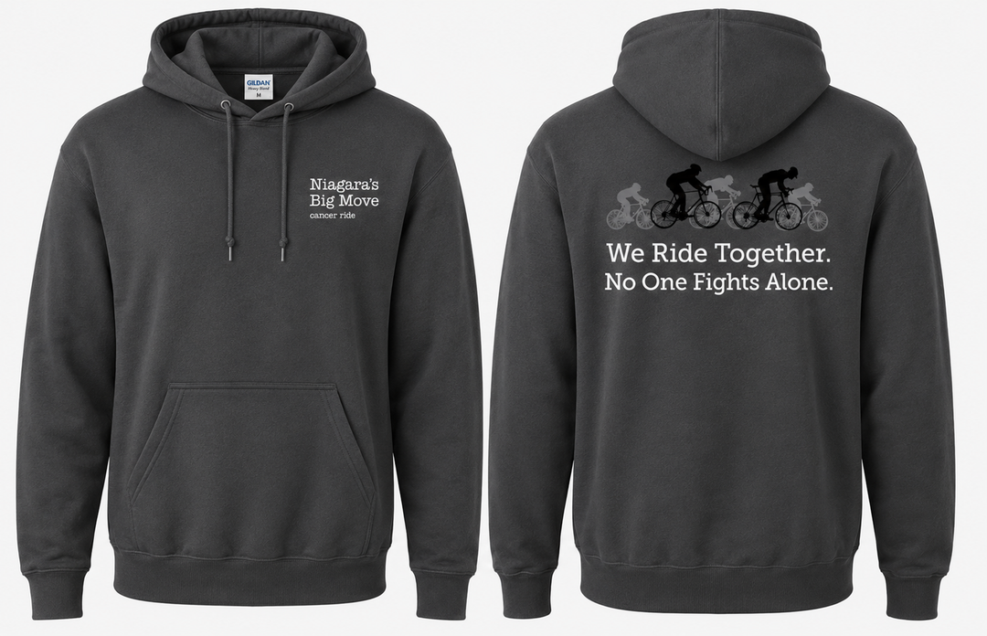 Niagara's Big Move 'We Ride Together. No One Fights Alone.' Cotton Hoodie