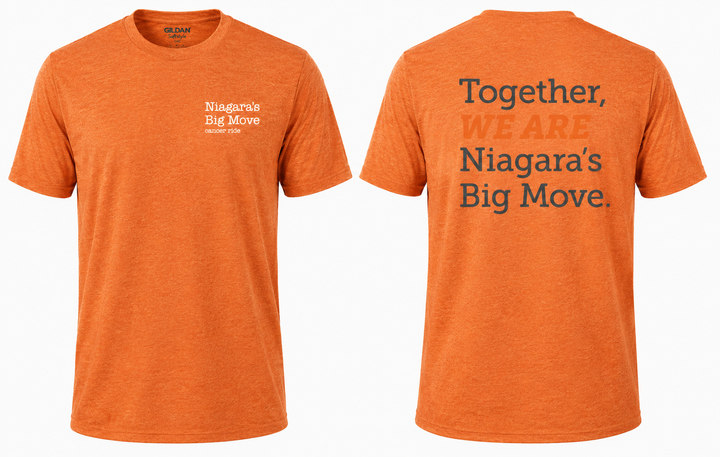 Niagara's Big Move 'Together, We Are Niagara's Big Move' Cotton T-Shirt