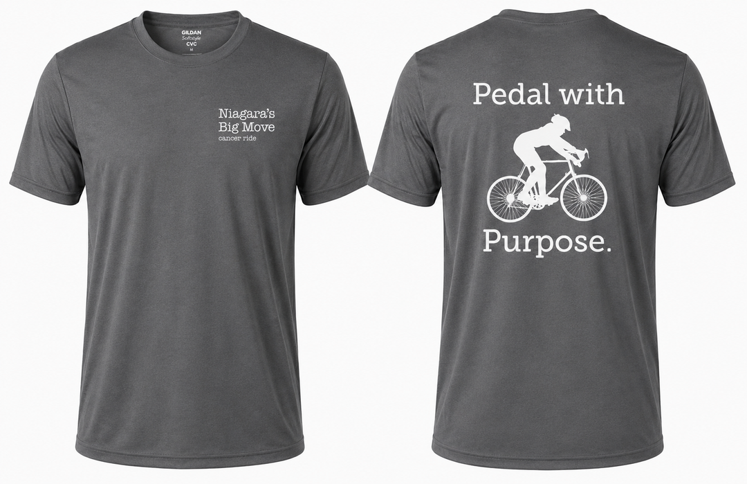 Niagara's Big Move 'Pedal With Purpose' Cotton T-Shirt