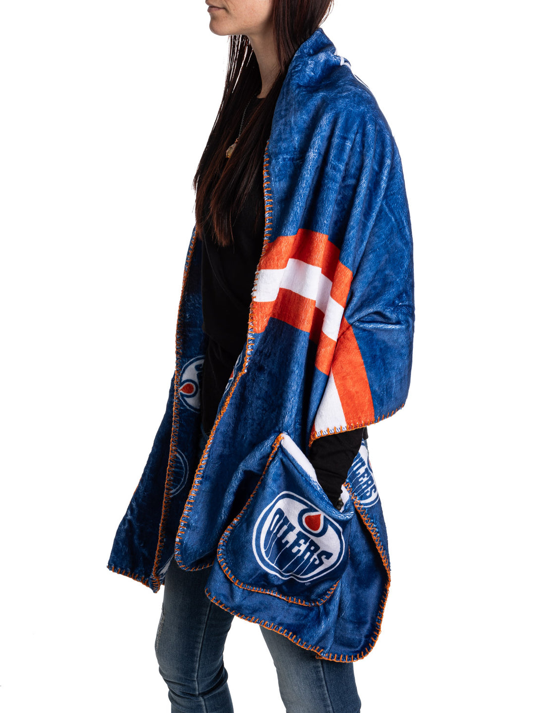 Official Licensed NHL Edmonton Oilers Reversible Arena Wrap