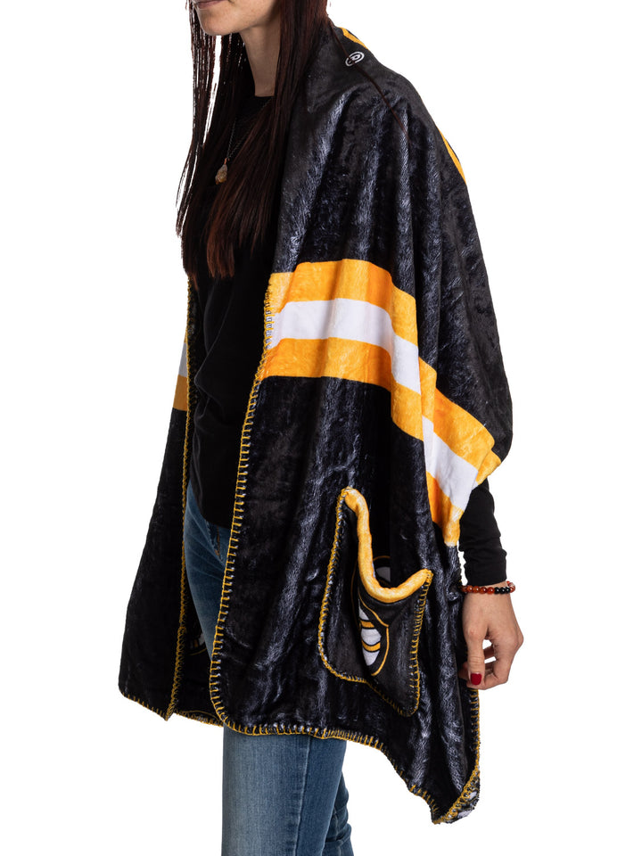 Official Licensed NHL Boston Bruins Reversible Arena Wrap