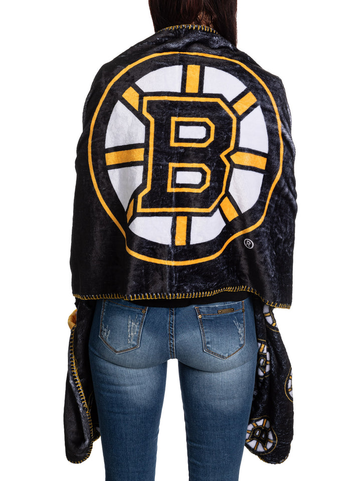 Official Licensed NHL Boston Bruins Reversible Arena Wrap