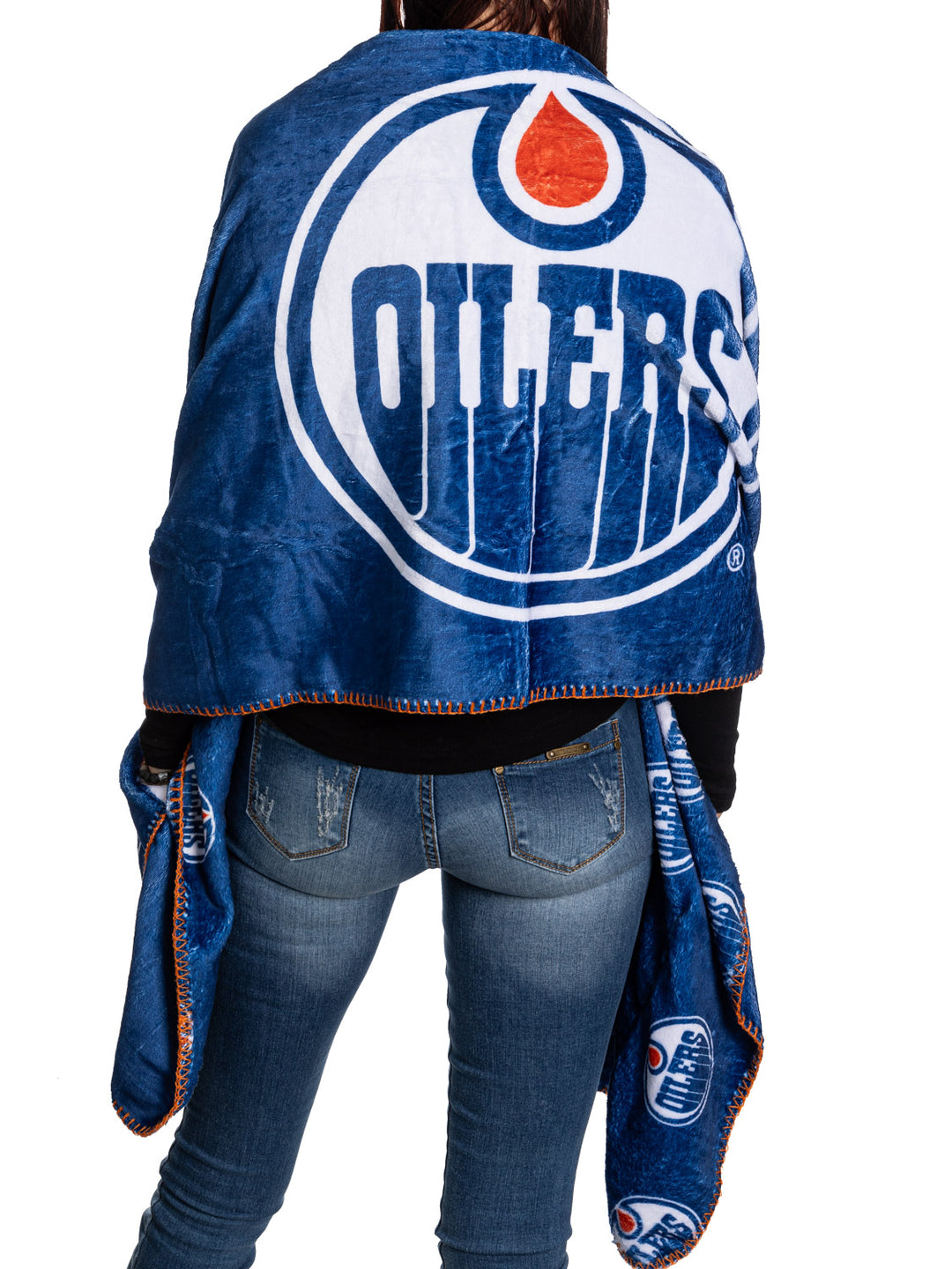 Official Licensed NHL Edmonton Oilers Reversible Arena Wrap