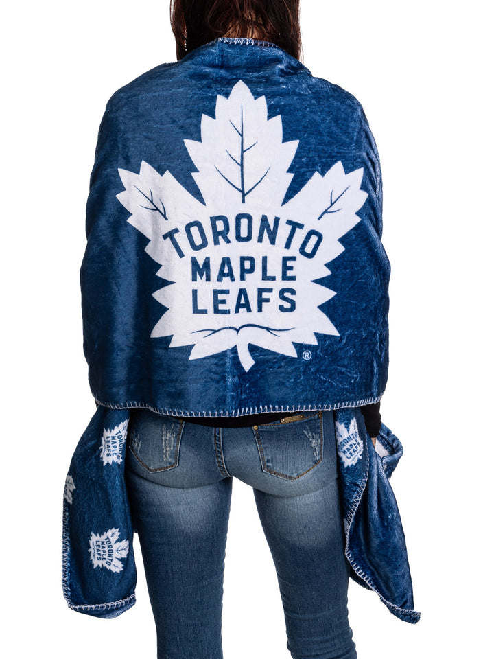 Official Licensed NHL Toronto Maple Leafs Reversible Arena Wrap