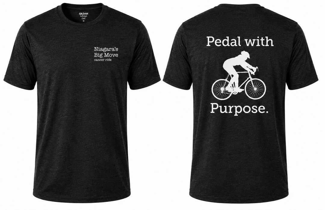 Niagara's Big Move 'Pedal With Purpose' Cotton T-Shirt
