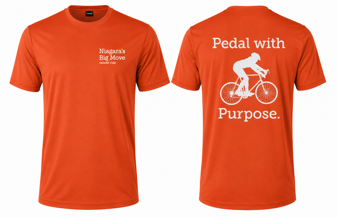Niagara's Big Move 'Pedal With Purpose' Performance T-Shirt