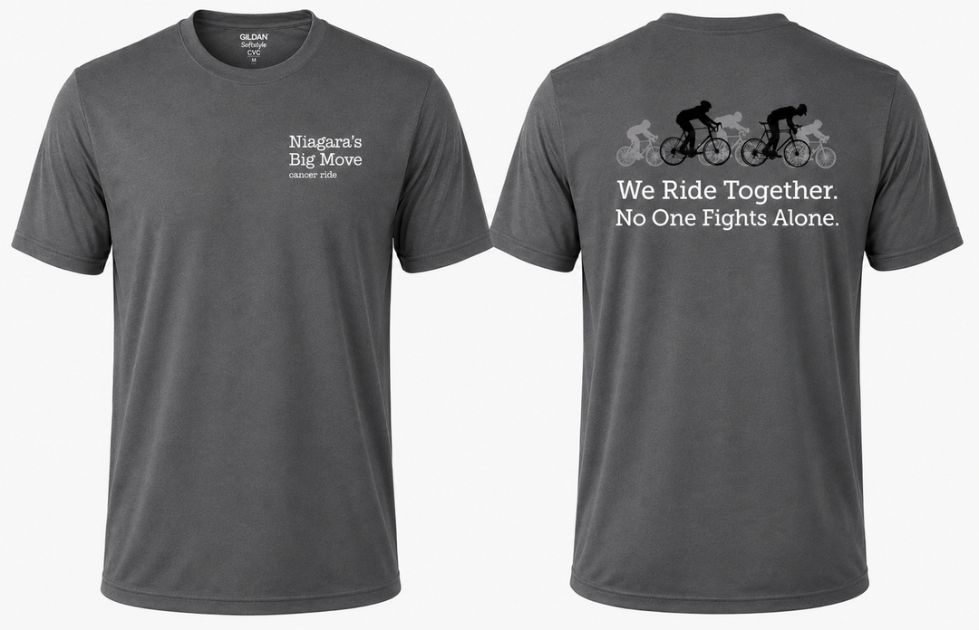 Niagara's Big Move 'We Ride Together. No One Fights Alone.' Cotton T-Shirt