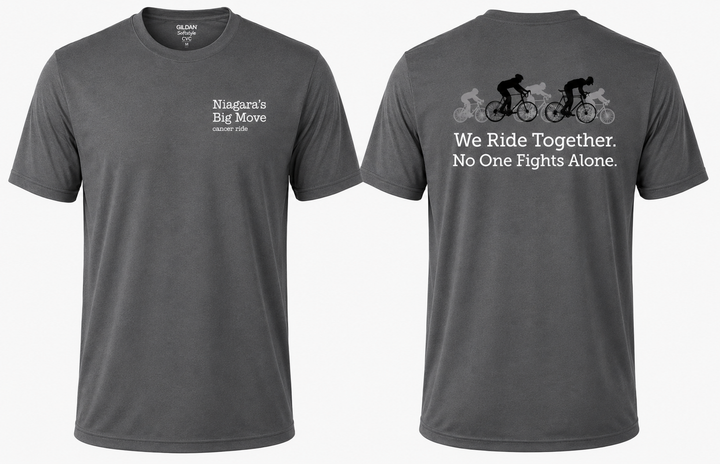 Niagara's Big Move 'We Ride Together. No One Fights Alone.' Cotton T-Shirt