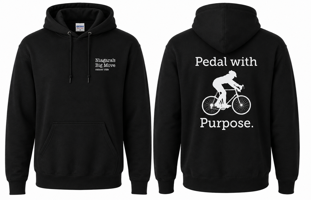 Niagara's Big Move 'Pedal With Purpose' Cotton Hoodie