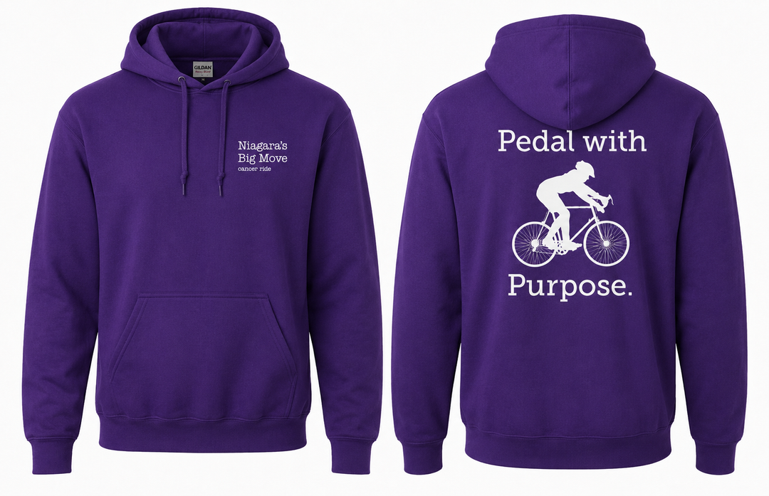 Niagara's Big Move 'Pedal With Purpose' Cotton Hoodie