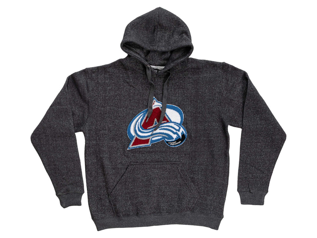NHL Colorado Avalanche Unisex Nantucket Hoodie with Chenille Logo Crest