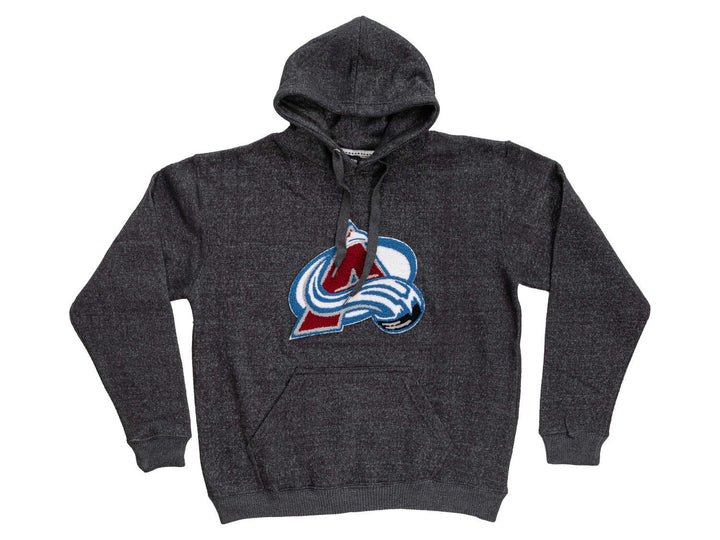 NHL Colorado Avalanche Unisex Nantucket Hoodie with Chenille Logo Crest