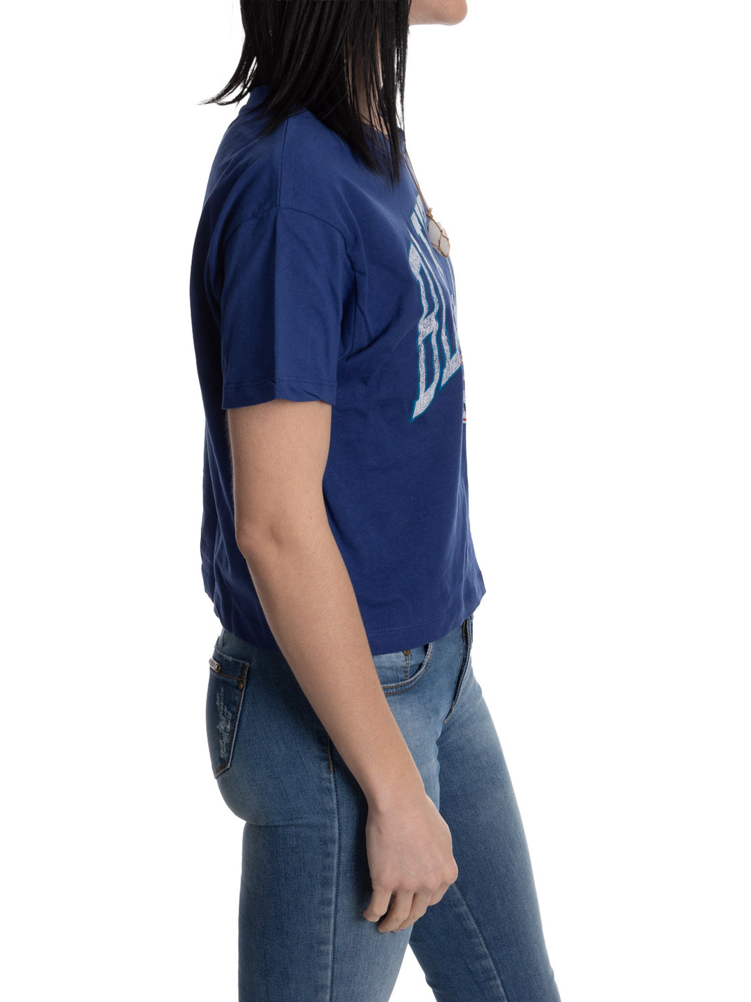 Toronto Blue Jays Throwback Arch Crop T-Shirt