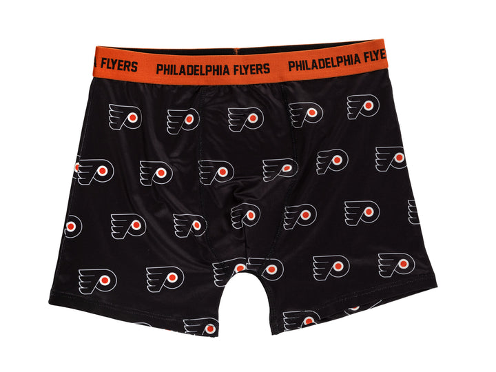 Men's Philadelphia Flyers All Over Boxer Briefs - 2 Pack Underwear