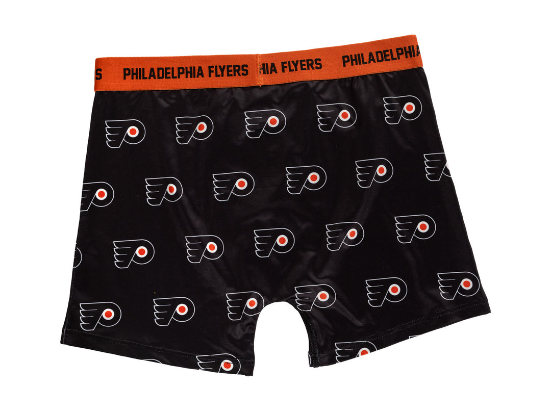 Men's Philadelphia Flyers All Over Boxer Briefs - 2 Pack Underwear