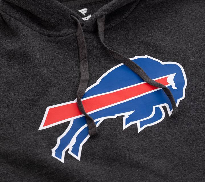 Men's Buffalo Bills Charcoal Pullover Hoodie