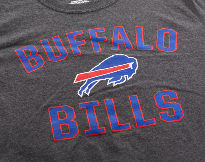 Men's Fanatics Branded Buffalo Bills Victory Arch T-Shirt - Heathered Charcoal