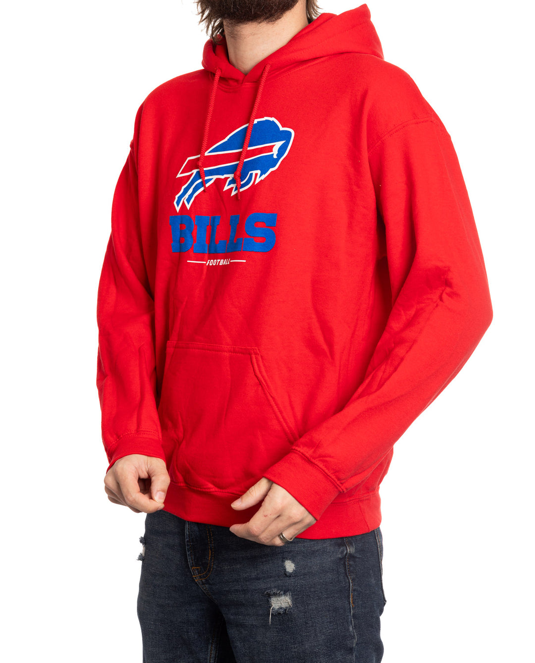 Unisex Buffalo Bills Fanatics Branded Pullover Hoodie - Red